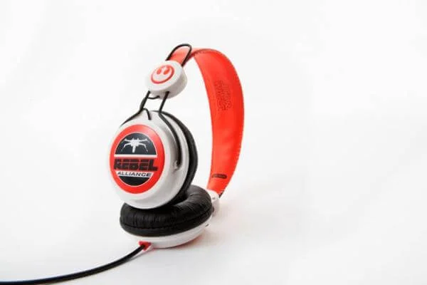 Coloud Star Wars Headphones - Rebel Alliance White / Red Image 1