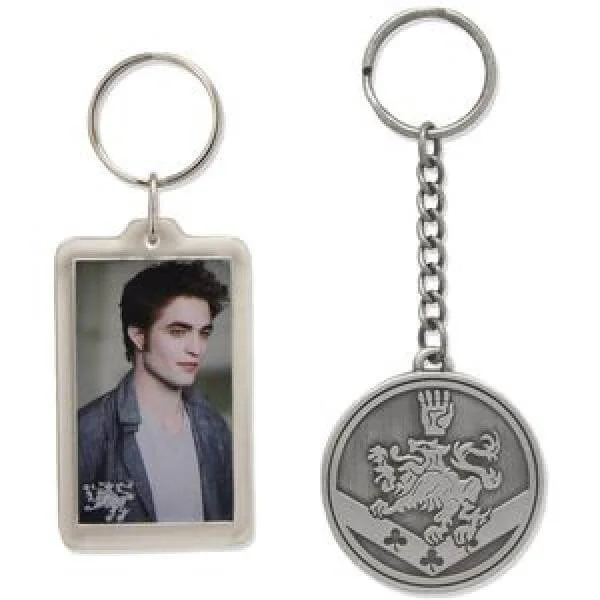 Twilight New Moon - Key Chain Set Edwards And Lion Image 1