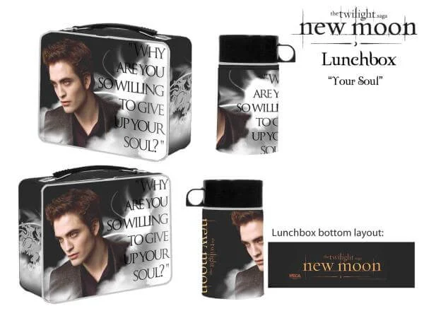 Twilight New Moon - Lunchbox With Drink Container - Your Soul Image 1