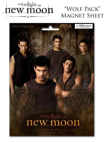 Twilight New Moon - Magnet Sheet - Wolf Pack Image 1