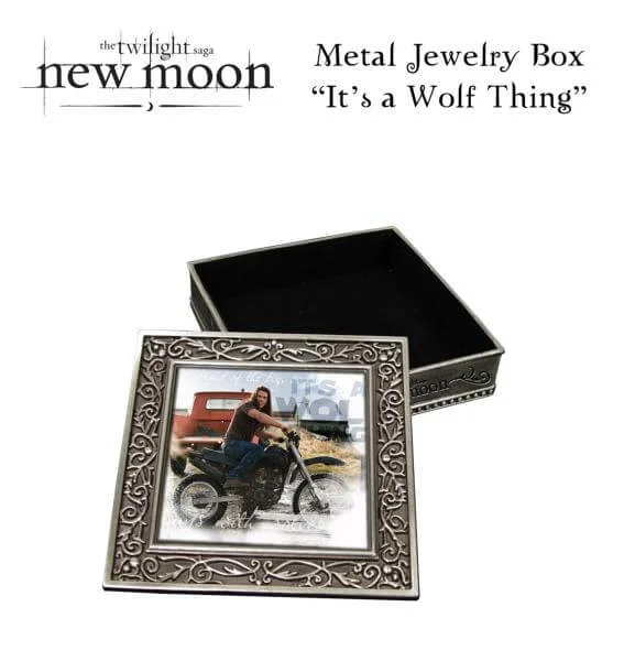 Twilight New Moon - Metal Jewellery Box - It's A Wolf Thing Image 1