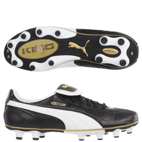 Puma King XL FG Football Boots - 7 - Noir Image 1