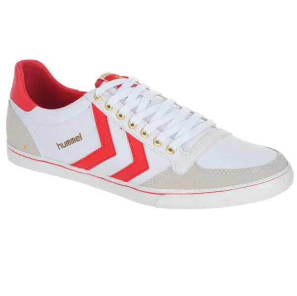 Hummel Stadil World Cup Trainer-White/Lime - 7 - Blanc Image 1