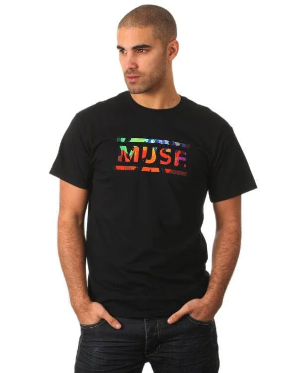 Muse Men's Multihex T-Shirt - Black - S - Noir Image 1