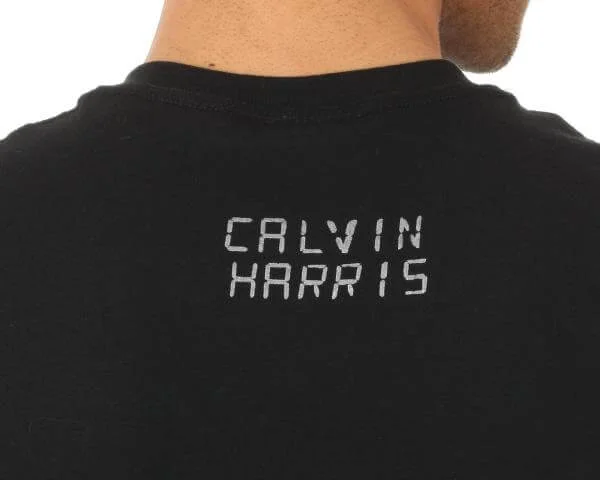 Calvin Harris Men's Foil T-Shirt - Black - S - Noir Image 1