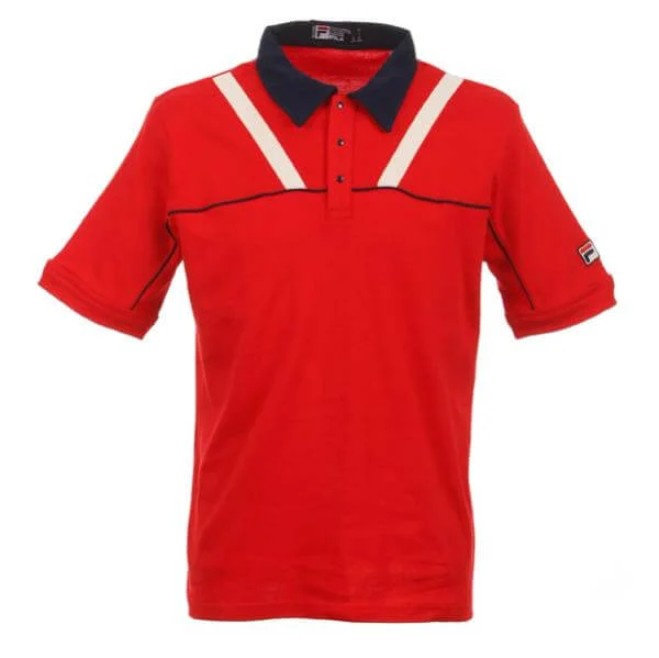 FILA Matchpoint Polo Shirt - S - Rouge Image 1
