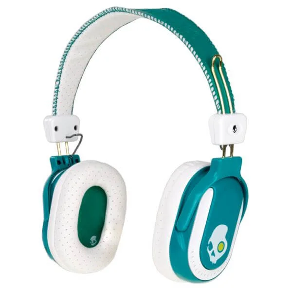 Skullcandy Double Agent Headphones (Emerald/White) Image 1
