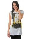 House Of The Gods - Woman's Debbie Harry Photo T-Shirt - White - XS - Blanc Image 1