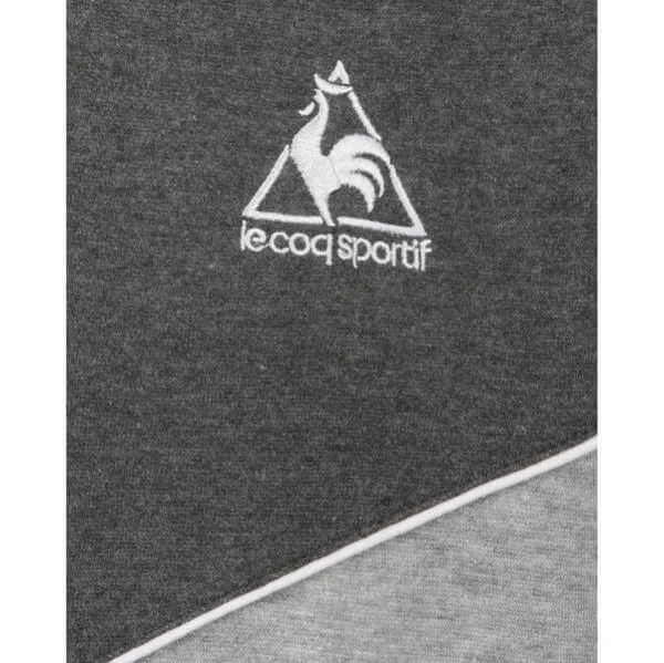 Le Coq Mustang Hooded Sweatshirt- Grey - S - Gris Image 1