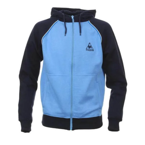 Le Coq Firebird Hooded Sweatshirt- Blue - S - Bleu Image 1