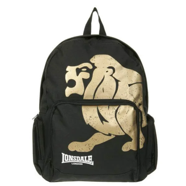 Lonsdale London backpack - Black-Blue logo Image 1