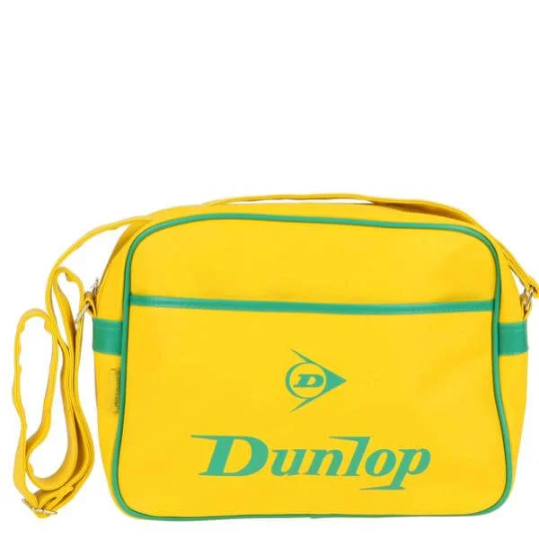 Dunlop classic east-west messenger bag - Yellow-Green Image 1