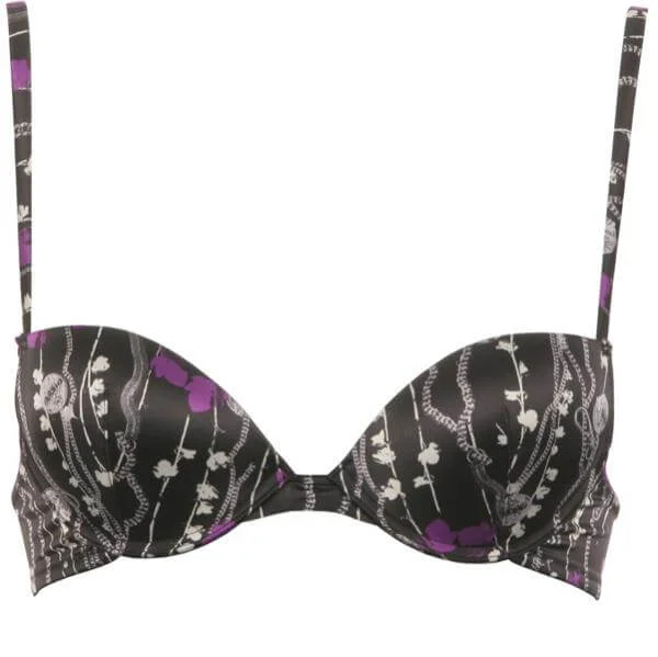 Diesel Padded Underwired Bra Black - 32B - Noir Image 1