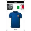 Italy WC 1982 Short Sleeve Retro Football Shirt - S - Bleu Image 1