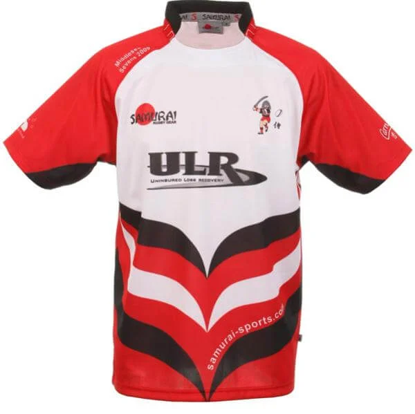 Samurai 7's Limited Edition Rugby Shirt - S - Blanc Image 1