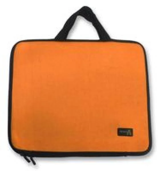 BEST 15.4 Inch Neoprene Sleeve for Laptop - Orange Image 1