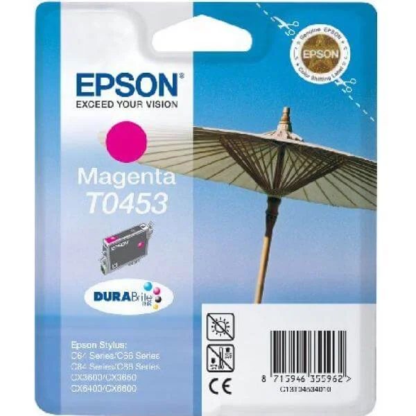 Epson T0453 Magenta Ink Cartridge Image 1