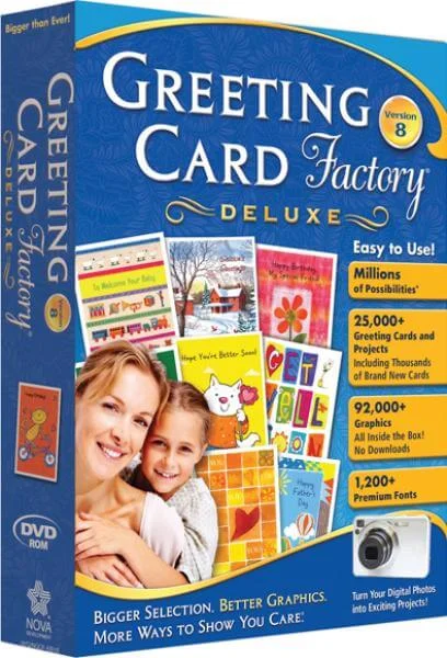 Greeting Card Factory Deluxe 8 Image 1