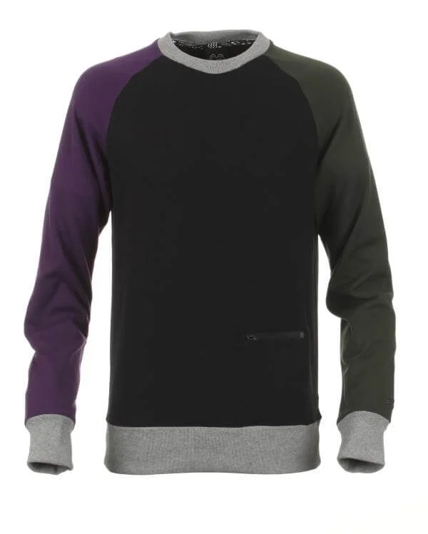 Nike Blocked Crew Sweater - S - Noir Image 1