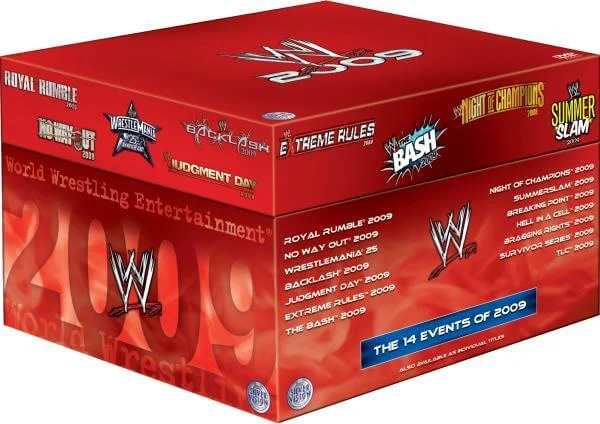 WWE: 2009 PPV Collection (16-Disc Box Set) Image 1