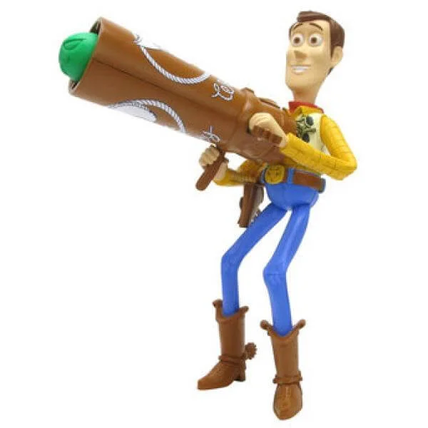 Toy Story 3 Snake Shooting Woody Figure Image 1