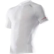 2XU Men's Compresion Top Short Sleeved - White - S - Blanc Image 1