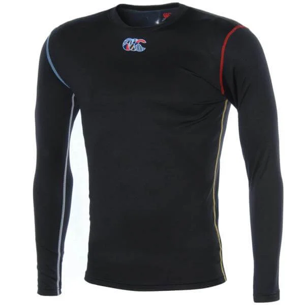 Canterbury Ugly Cold Long Sleeved Baselayer - S - Noir Image 1