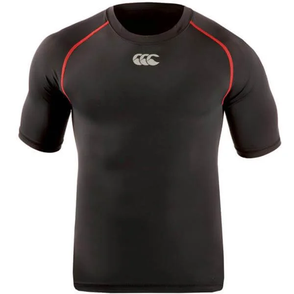 Canterbury Compression Short Sleeved Top - S - Noir Image 1