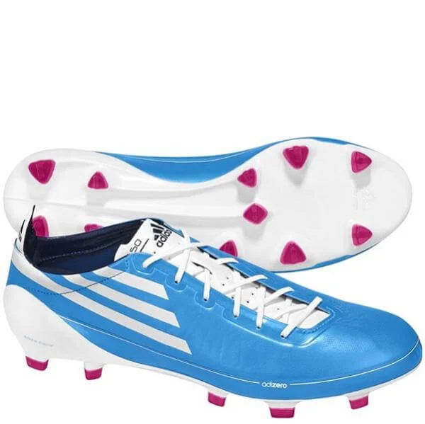 adidas F50 adiZERO TRX FG Football Boots - 7 - Bleu Image 1