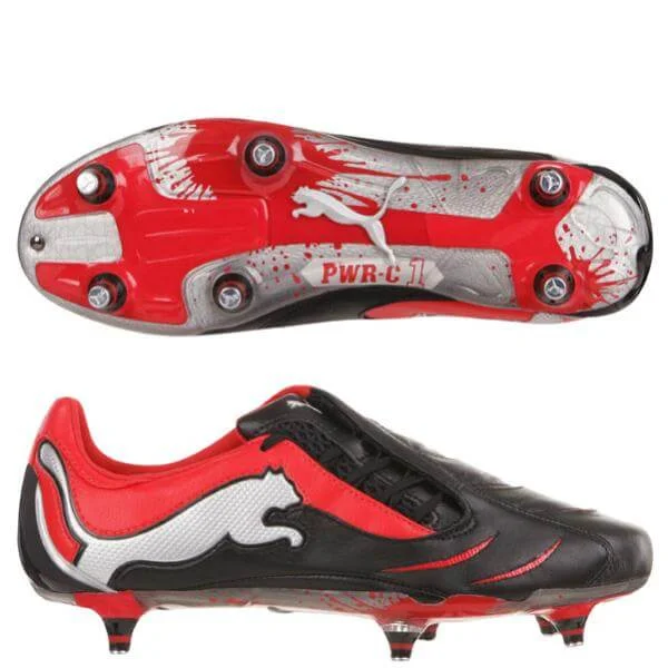 Puma Powercat 1.10 SG Football Boots - 7 - Noir Image 1