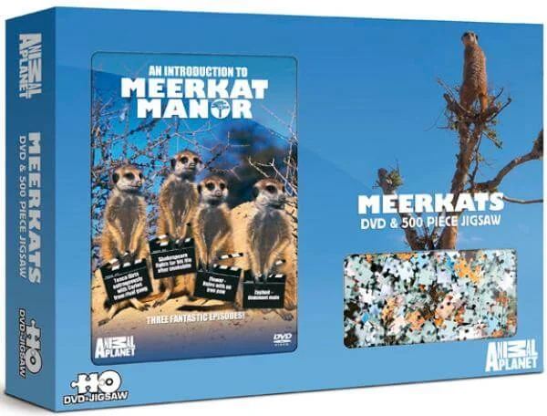 Animal Planet: Meerkat Manor DVD/Jigsaw Gift Pack Image 1
