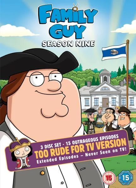 Family Guy - Season 9: Online Exclusive (Includes Script and Blow-up Doll in Premium Cardboard Case) Image 1