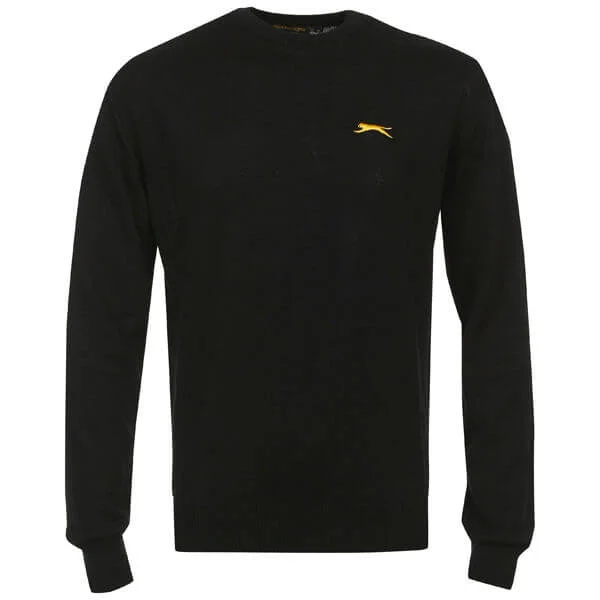 Slazenger Men's Birkdale Jumper - S - Noir Image 1