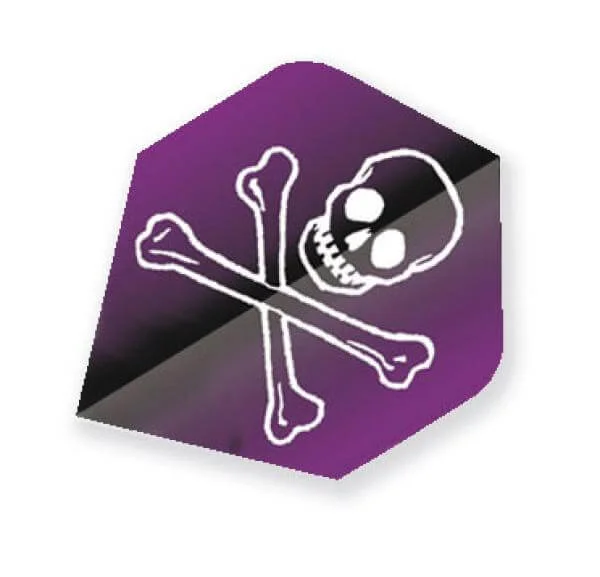 Ailettes pour Fléchettes Maestro Squelette et Os Image 1