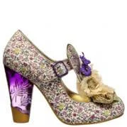 Irregular Choice Women's Can't Touch This Heels - Cream/Purple - 3 - Crème Image 1