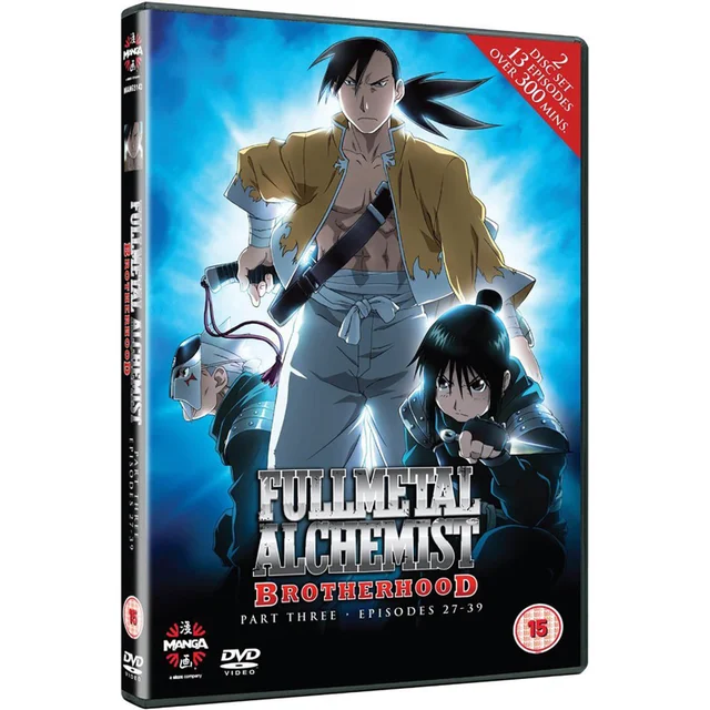 Fullmetal Alchemist Brotherhood Trois (Épisodes 27-39)