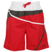 Zoggs Boys Coolum Junior Shorts - Red - S - Rouge Image 1