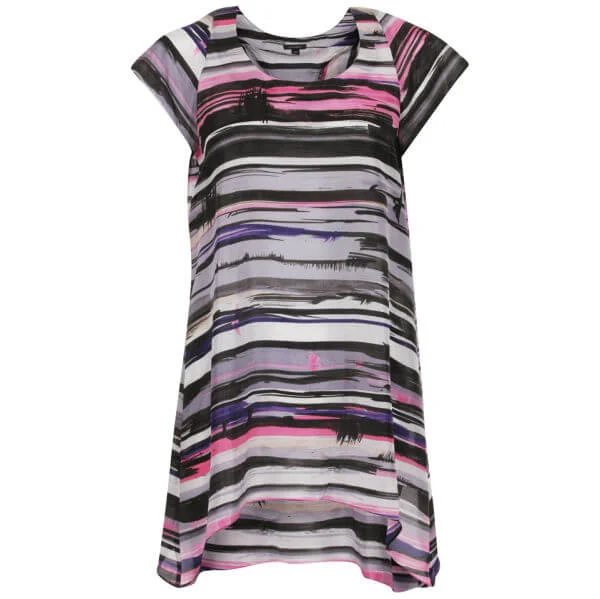 Full Circle Women's Kahlo Habatai Top - Purple - M - Violet Image 1