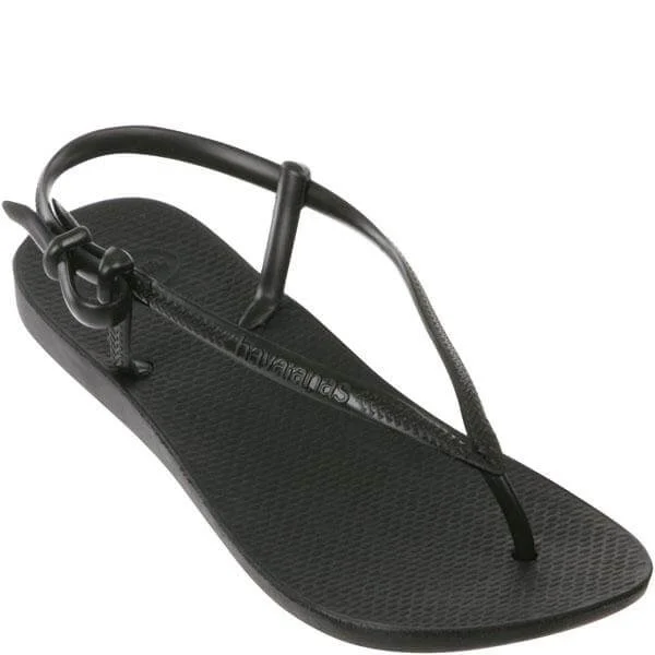 Havaianas Women's Fit Flops - Black - 1/2 - Noir Image 1