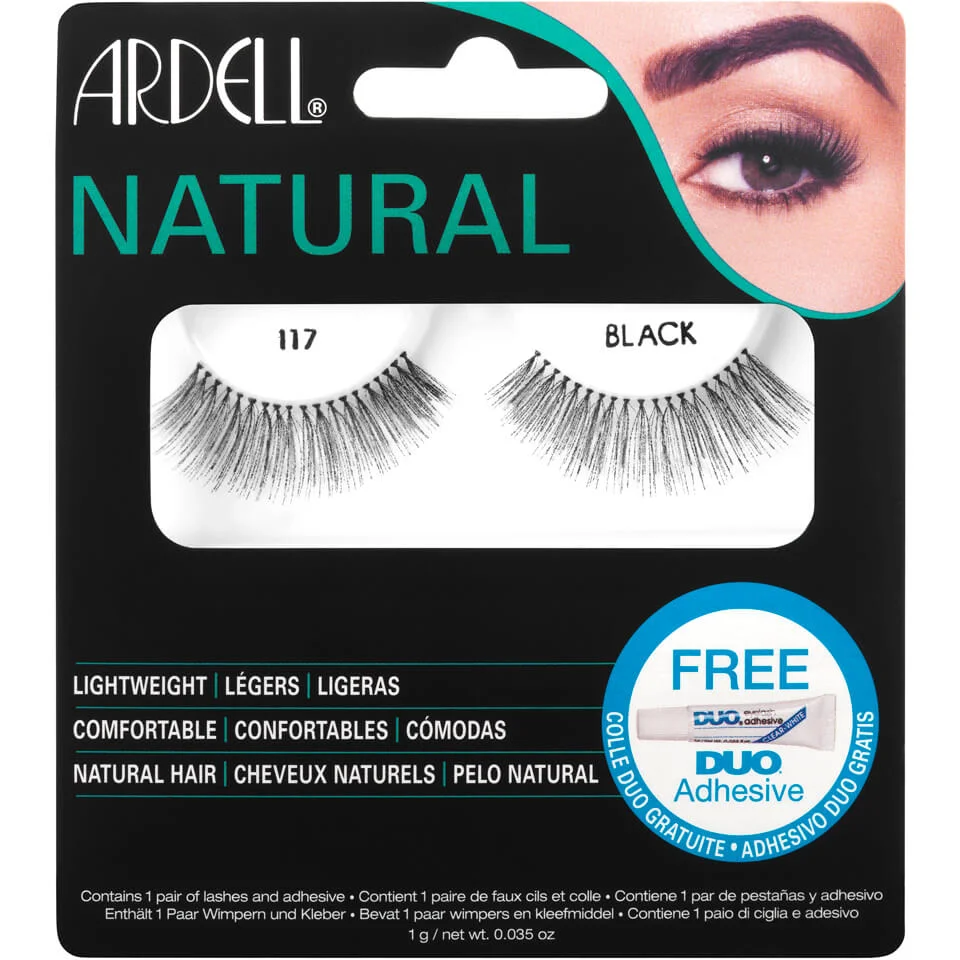 Faux-Cils Naturels -Ardell 117 Black Image 1