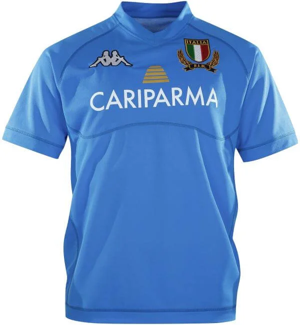 Kappa Italy Rugby Home Shirt 2010/11 - S - Bleu Image 1