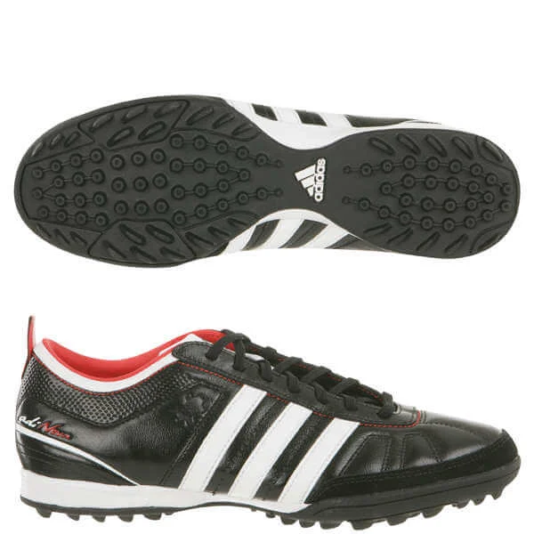 adidas adiNOVA IV TRX TF Men's Boots - Black/White/Light Scarlet - 6 - Black/White Image 1
