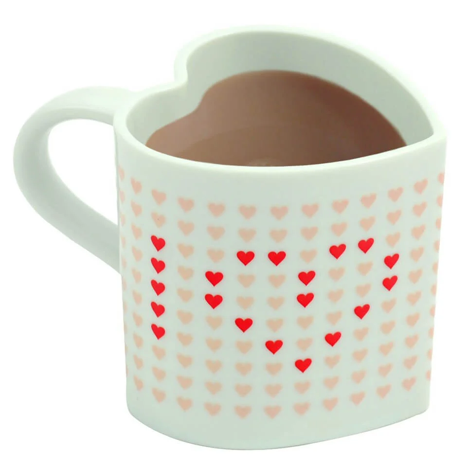 Tasse Thermosensible Cœur Image 1