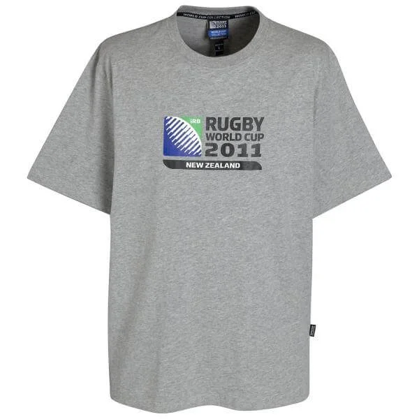 Event Logo Tee Men's - Grey Marl - XS - Gris Chiné Image 1