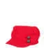 Button detail Porters Cap - One Size - Rouge Image 1