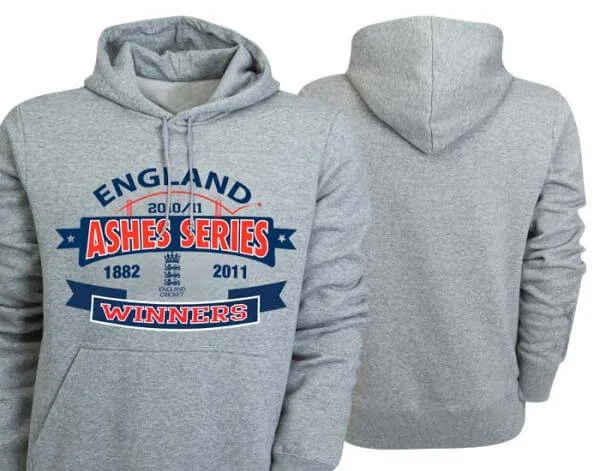 Ashes Winners Hoody - Grey Marl - S - Gris Chiné Image 1
