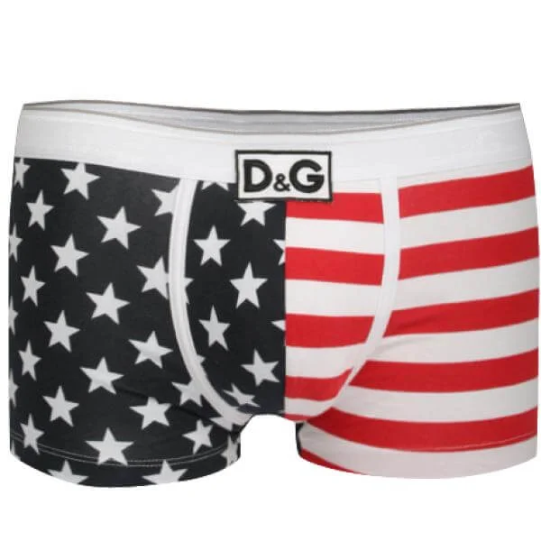 D&G Stars And Stripes Boxer - L - Multi Image 1