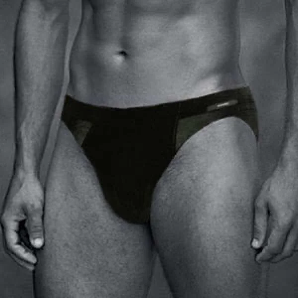Hanro Cotton Sensation Brief - M - Noir Image 1