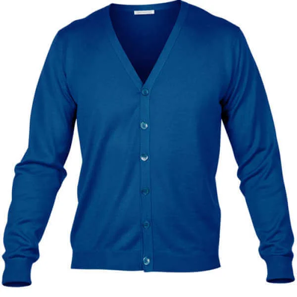 John Smedley Blackwell Cardigan - S - Bleu Image 1