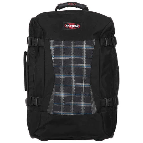 Eastpak Toury 55 Wheeled Case - Black -Grey Check Image 1